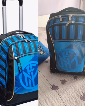 zaino trolley scuola Inter
