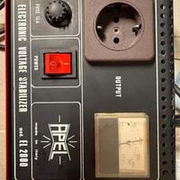 Stabilizzatore elettronico di tensione apel