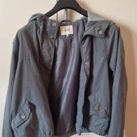 Giubbino leggero colore verde scuro taglia L