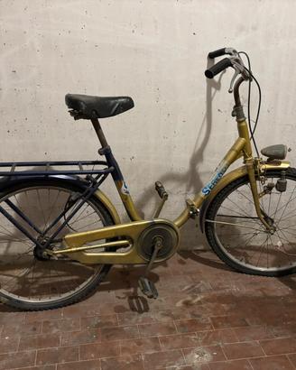 Bici tipo Graziella con cerchi da 24”