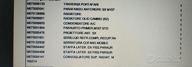 Pezzi Originali Maserati NUOVI