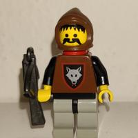 LEGO Castle minifigure Wolfpack banda del lupo