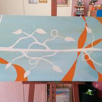 QUADRO 50 X 100 CM "VIAGGIO..." - ACRILICO SU TELA