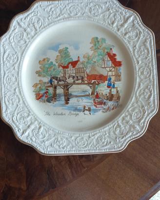 piatto ceramica inglese