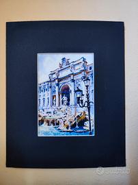 Disegno Fontana di Trevi 
