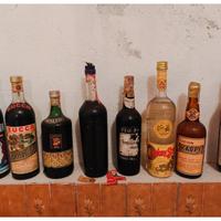 lotto bottiglie da collezione