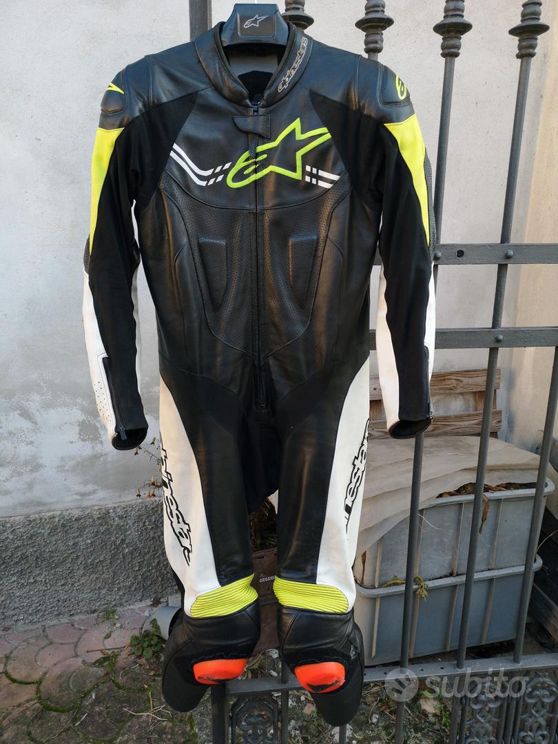 tuta moto 50 alpinestars intera in pelle - Abbigliamento e Accessori In  vendita a Mantova