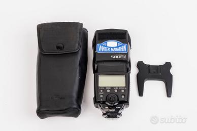 Flash Canon 580EX Speedlite + custodia originale