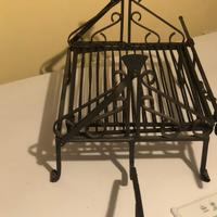 Grtiglia/ bistecchiera in ferro battuto forgiata.