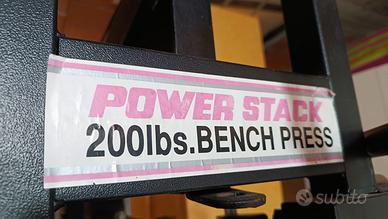 multy Gym Power stack bench Press 