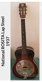 National ROSITA chitarra vintage Lap Steel  1937