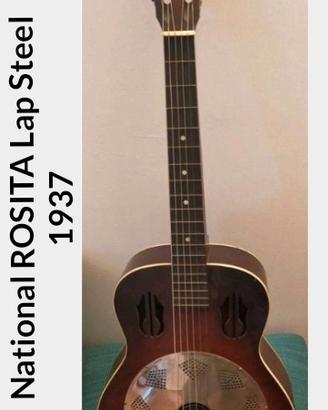 National ROSITA chitarra vintage Lap Steel  1937