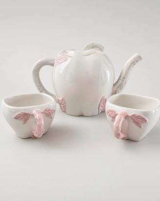 Set teiera e tazzine shabby chic vintage anni 60