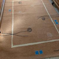 TAPPETO MODERNO cm.150x220 fondo beige