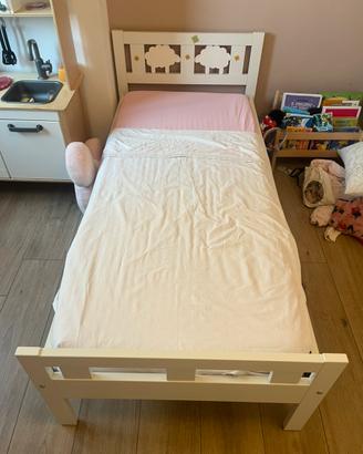 Lettino Kritter con sponda e materasso