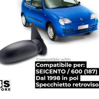 Specchietto fiat 600.. Nuovo