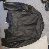 Giacca in vera pelle e lana interna