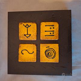 Quadro astratto decorativo