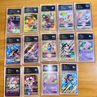 Carte pokemon gradate Near Mint / Mint