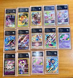 Carte pokemon gradate Near Mint / Mint