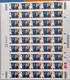 Foglio intero francobollo Berlusconi