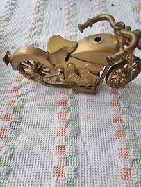 Moto harley metallo accendino  ricaricabile 