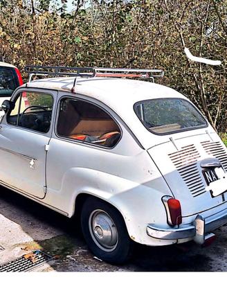 Fiat 600 D  d' epoca 