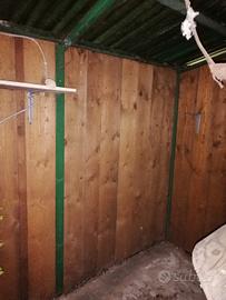 Tavole robuste legno h. 170/175cm +tubo gomma