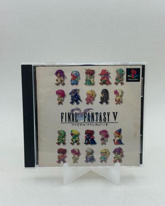 Final Fantasy V 5 PS1 JAP NTSC-J Completo Manuale