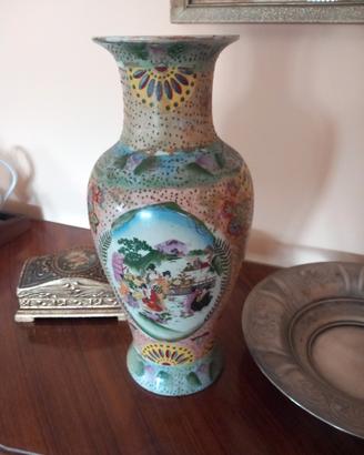 Vaso i cinese dipinto a mano 