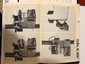 Durst manuale ingranditore AC800 e AC800 elite
