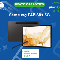 Samsung Galaxy TAB S8+ 8/256Gb 5G USATO garanzia
