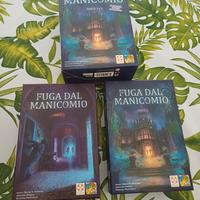 gioco da tavola escape room fuga dal manicomio