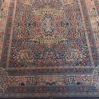 Tappeto  pregiato floreale