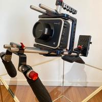 Black Magic Production Camera 4K + Shoulder Mount