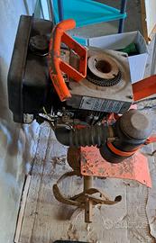 Motozappa e compressore