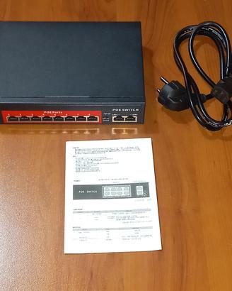 NETWORK SWITCH PORT - POE 208D