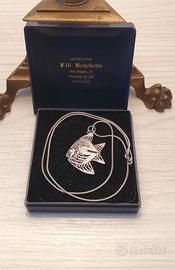 Collana in argento 925 con pendente in filigrana