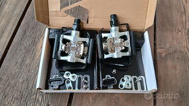 Pedali bici SPD/Flat + tacchette