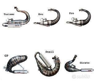 Marmitte vespa "LVN exhaust"