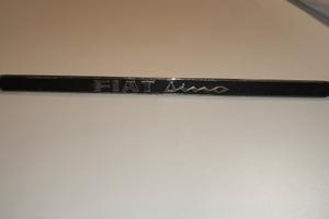 Scritta Fiat Dino Spider Originale Epoca 