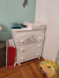 CAMERETTA completa: Armadio, Fasciatoio, lettino