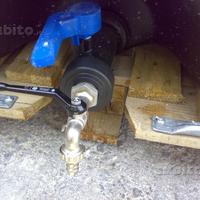 Raccordo adattatore riduzione per cisterna botte