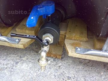 Raccordo adattatore riduzione per cisterna botte