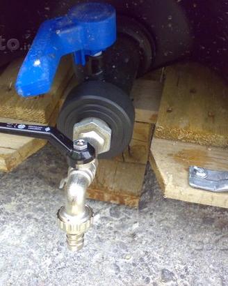 Raccordo adattatore riduzione per cisterna botte