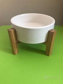 2 ciotole in ceramica per animali