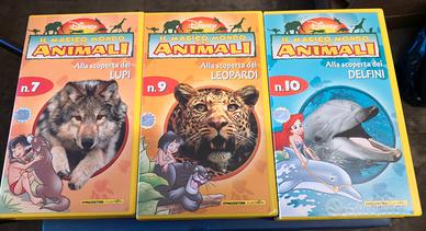 VHS Disney "il magico mondo degli animali"