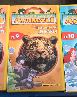 VHS Disney "il magico mondo degli animali"