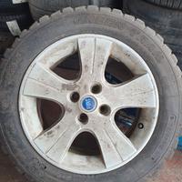 Set Gomme e Cerchi in Lega M+S Panda 4x4 2003-2013