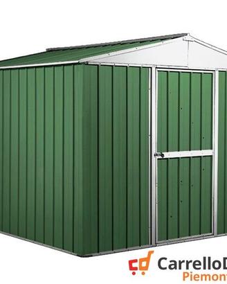Box porta attrezzi lamiera 276x260 verde